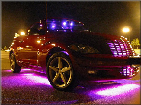 Подсветка днища автомобиля